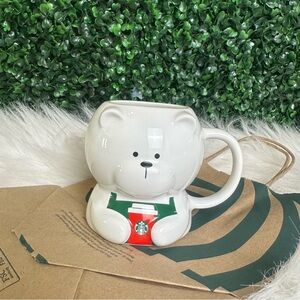 Starbucks 2025 Holiday Barista Bear 12 oz Limited Edition New